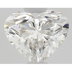 Diament serce, 0.61ct, VS1, H, GIA 6535978129