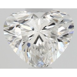 Diament serce, 0.5ct, VVS1, F, GIA 6535978503