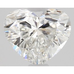 Diament serce, 0.6ct, VS2, G, GIA 1533859096