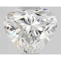 Diament serce, 0.5ct, VVS1, F, GIA 2537864233