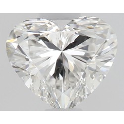 Diament serce, 0.55ct, VS2, F, GIA 5533978127