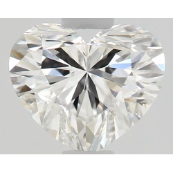Diament serce, 0.52ct, VVS1, F, GIA 7536017701