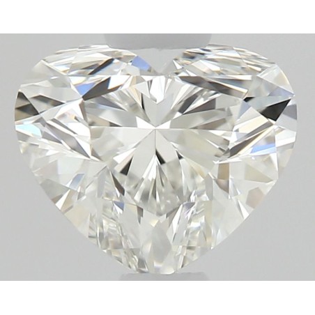 Diament serce, 0.5ct, VVS1, H, GIA 2536990336
