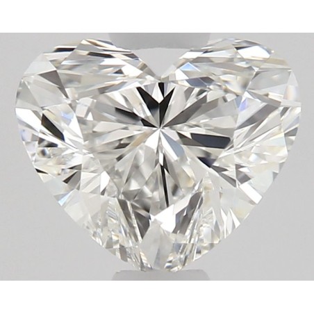 Diament serce, 0.5ct, VVS1, G, GIA 6535600731