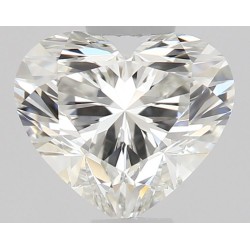 Diament serce, 0.5ct, VVS1, I, GIA 5536358374