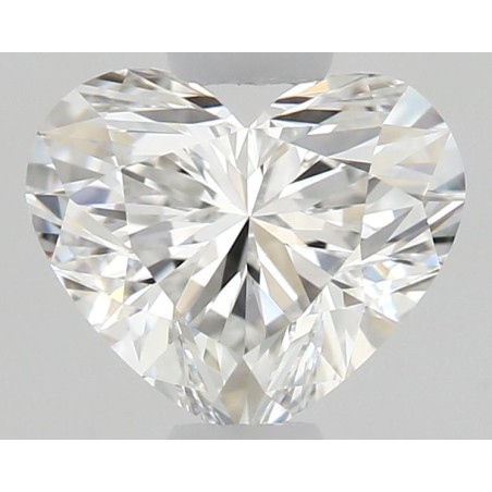 Diament serce, 0.5ct, VS1, F, GIA 6541025326