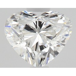 Diament serce, 0.5ct, VS1, E, GIA 6535258691