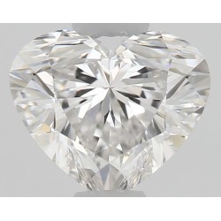 Diament serce, 0.51ct, VS1, E, GIA 1539978529