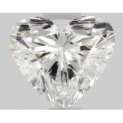 Diament serce, 0.5ct, VS1, E, GIA 5546249071