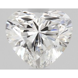 Diament serce, 0.57ct, VS2, E, GIA 7536952027