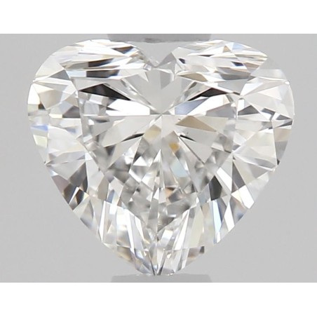 Diament serce, 0.5ct, VS2, F, GIA 5232735640