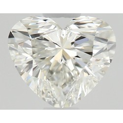 Diament serce, 0.56ct, SI1, I, GIA 2527607326