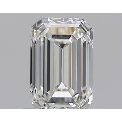 Diament szlif szmaragdowy, 0.5ct, VS2, H, GIA 3545007536