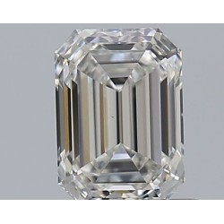 Diament szlif szmaragdowy, 0.63ct, VVS2, H, GIA 7522366251
