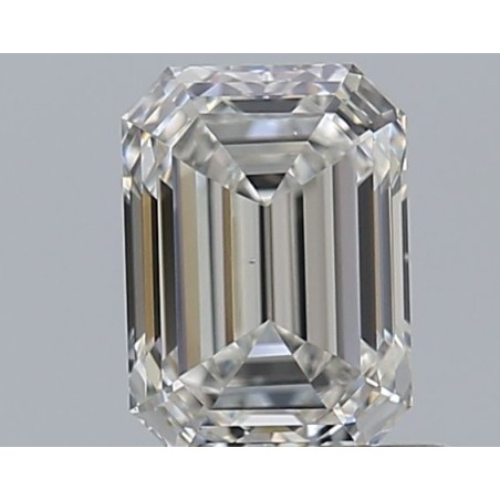 Diament szlif szmaragdowy, 0.63ct, VVS2, H, GIA 7522366251