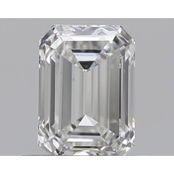 Diament szlif szmaragdowy, 0.59ct, VS2, G, GIA 6542009464