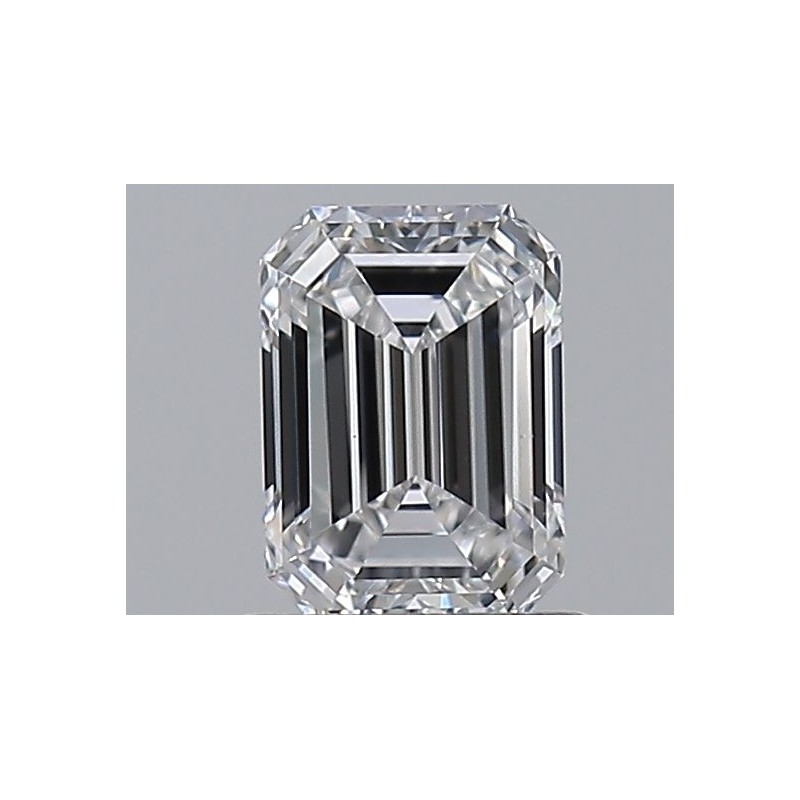 Diament szlif szmaragdowy, 0.81ct, VS2, D, GIA 7533700255