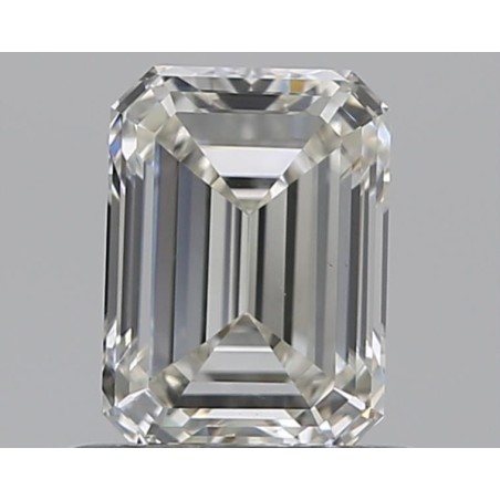 Diament szlif szmaragdowy, 0.7ct, VS2, I, GIA 6535351458