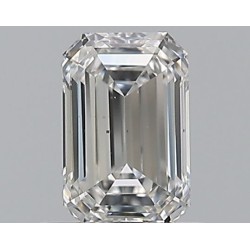 Diament szlif szmaragdowy, 0.71ct, VS2, E, GIA 1533534083