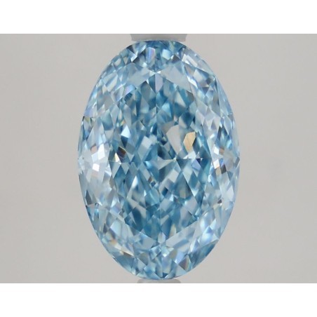 Diament laboratoryjny o barwie fantazyjnej szlif owalny, 2.59ct, VVS2, Fancy Vivid Blue, IGI LG759516376