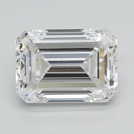 Diament laboratoryjny szlif szmaragdowy, 1.52ct, VVS2, D, IGI LG710522992