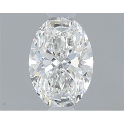 Diament szlif owalny, 0.6ct, VVS2, F, GIA 3545192018