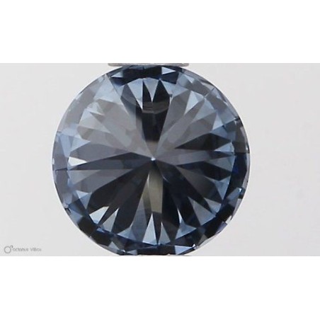 Diament laboratoryjny o barwie fantazyjnej szlif okrągły, 0.52ct, VVS1, Fancy Vivid Blue, IGI LG533292800