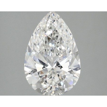 Diament laboratoryjny szlif gruszkowy, 2ct, VVS2, F, IGI LG758541590