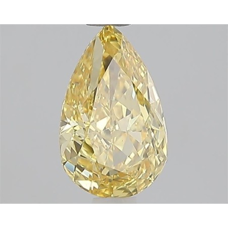 Diament laboratoryjny o barwie fantazyjnej szlif gruszkowy, 1.06ct, VVS2, Fancy Intense Yellow, IGI LG729577603