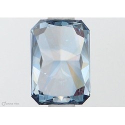 Diament laboratoryjny o barwie fantazyjnej radiant, 1ct, VVS2, Fancy Vivid Blue, IGI LG564379254