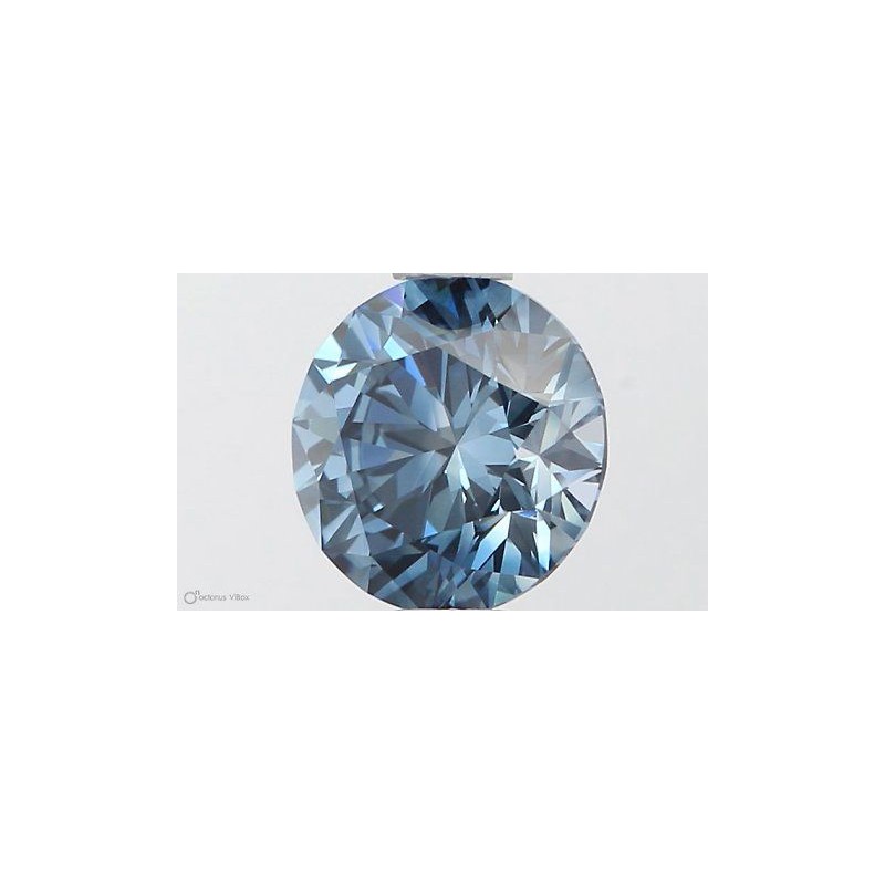 Diament laboratoryjny o barwie fantazyjnej szlif okrągły, 0.75ct, VVS1, Fancy Vivid Blue, IGI LG564379418