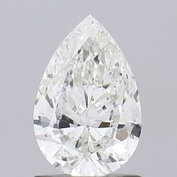 Diament szlif gruszkowy, 1ct, SI1, G, IGI 626408541