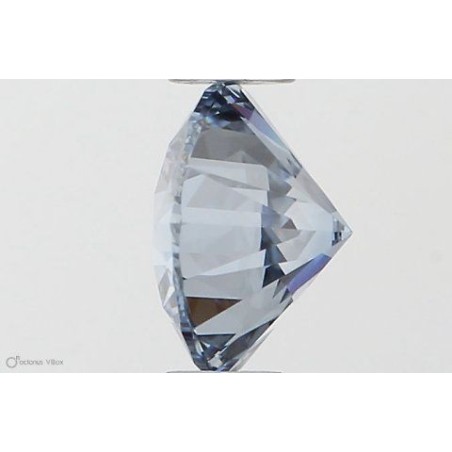 Diament laboratoryjny o barwie fantazyjnej szlif okrągły, 0.55ct, VVS2, Fancy Vivid Blue, IGI LG564379252