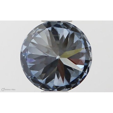 Diament laboratoryjny o barwie fantazyjnej szlif okrągły, 0.51ct, VVS2, Fancy Vivid Blue, IGI LG581331169