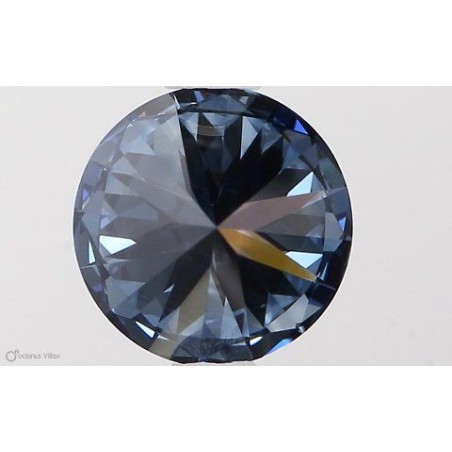 Diament laboratoryjny o barwie fantazyjnej szlif okrągły, 1.02ct, VVS2, Fancy Vivid Blue, IGI LG581331359