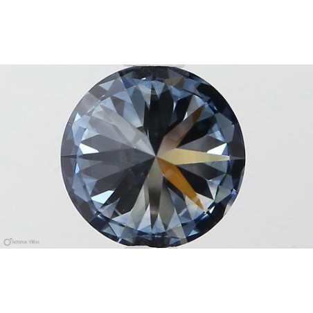 Diament laboratoryjny o barwie fantazyjnej szlif okrągły, 1.04ct, VVS2, Fancy Vivid Blue, IGI LG581331331