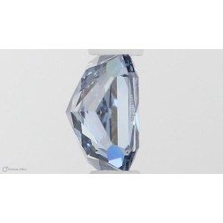 Diament laboratoryjny o barwie fantazyjnej radiant, 0.5ct, VVS2, Fancy Vivid Blue, IGI LG581331425