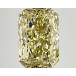 Diament laboratoryjny o barwie fantazyjnej radiant, 3ct, VVS2, Fancy Intense Yellow, IGI LG646455939