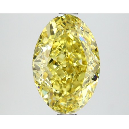 Diament laboratoryjny o barwie fantazyjnej szlif owalny, 2.95ct, VVS2, Fancy Vivid Yellow, IGI LG658479417