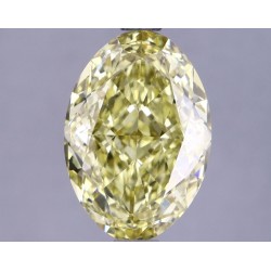 Diament laboratoryjny o barwie fantazyjnej szlif owalny, 2.82ct, VVS2, Fancy Vivid Yellow, IGI LG625496440