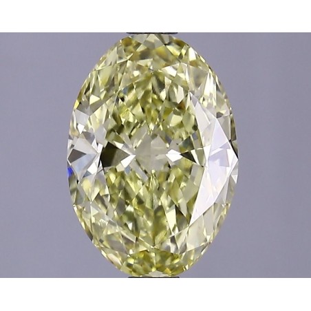 Diament laboratoryjny o barwie fantazyjnej szlif owalny, 1.85ct, VVS2, Fancy Intense Yellow, IGI LG625437794