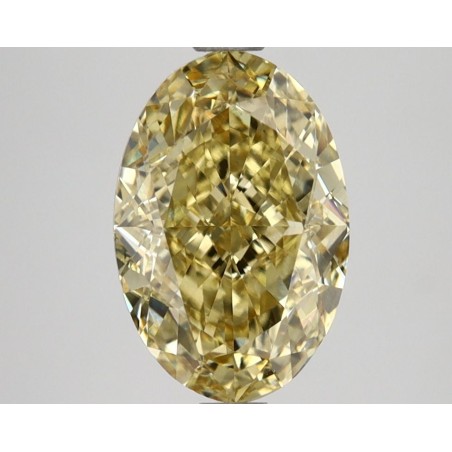 Diament laboratoryjny o barwie fantazyjnej szlif owalny, 2.68ct, VVS2, Fancy Intense Yellow, IGI LG662457920