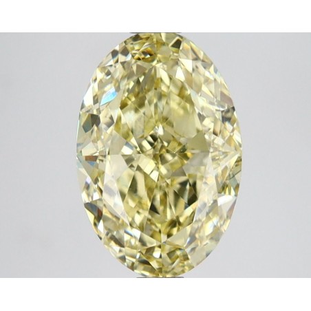 Diament laboratoryjny o barwie fantazyjnej szlif owalny, 2.62ct, VVS2, Fancy Intense Yellow, IGI LG641410147