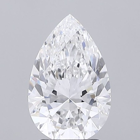 Diament laboratoryjny szlif gruszkowy, 2.59ct, VVS2, E, IGI LG758536736