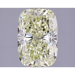 Diament laboratoryjny o barwie fantazyjnej szlif poduszkowy brylantowy, 2.21ct, VVS2, Fancy Yellow, IGI LG625461061