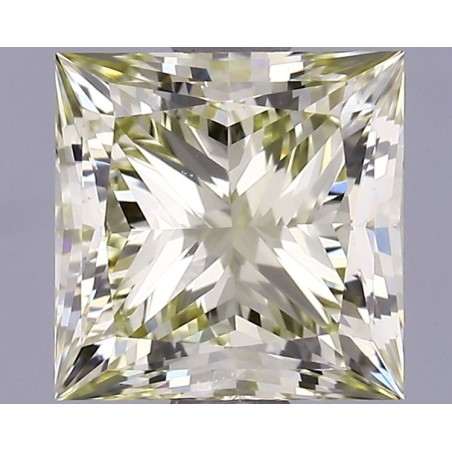 Diament laboratoryjny o barwie fantazyjnej szlif princess, 1.5ct, VVS2, Fancy Yellow, IGI LG625461062