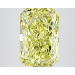 Diament laboratoryjny o barwie fantazyjnej radiant, 2.62ct, VVS2, Fancy Intense Yellow, IGI LG656495384
