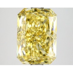 Diament laboratoryjny o barwie fantazyjnej radiant, 2.62ct, VVS2, Fancy Intense Yellow, IGI LG667456796