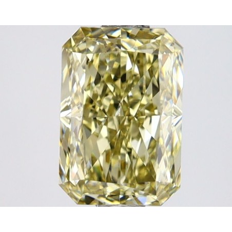 Diament laboratoryjny o barwie fantazyjnej radiant, 1.51ct, VVS2, Fancy Yellow, IGI LG662422875