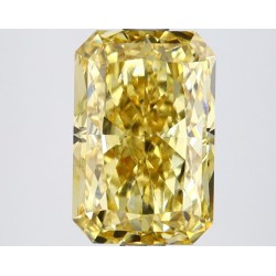 Diament laboratoryjny o barwie fantazyjnej radiant, 2.61ct, VVS2, Fancy Intense Brownish Yellow, IGI LG647449754